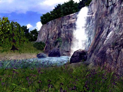 3D Living Waterfall Screensaver 1.0 screenshot