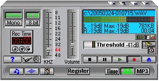 3D MP3 Sound Recorder 3.8.17 screenshot