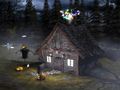 3D Spooky Halloween Screensaver 1.0 screenshot