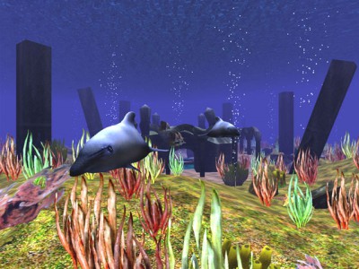 3D Wild Dolphin Screensaver 1.0 screenshot