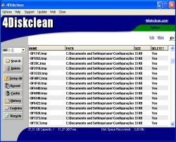 4Diskclean Lite 3.0 screenshot