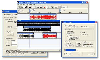 Acoustica MP3 Audio Mixer 2.44 screenshot