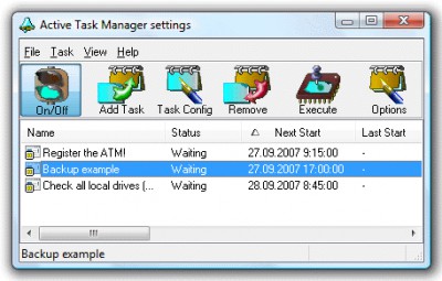 Active Task Manager 1.70 screenshot