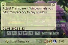 Actual Transparent Windows 3.8 screenshot
