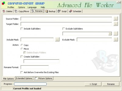 Advanced File Worker v2.02 screenshot