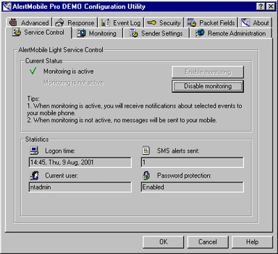 AlertMobile Pro 4.0.2 screenshot