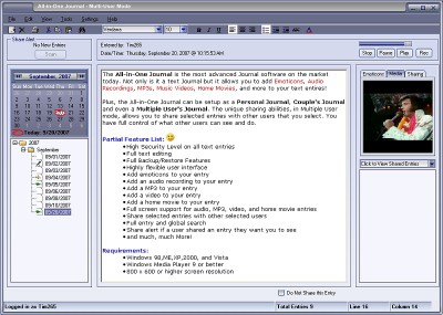 All-in-One Journal 4.1.3 screenshot