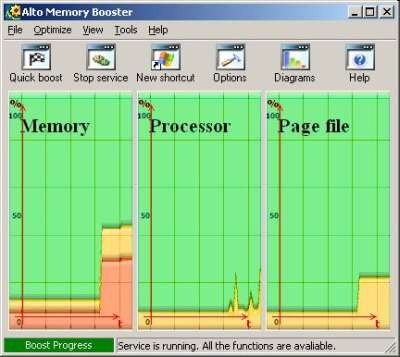 Alto Memory Booster 5.5.1 screenshot