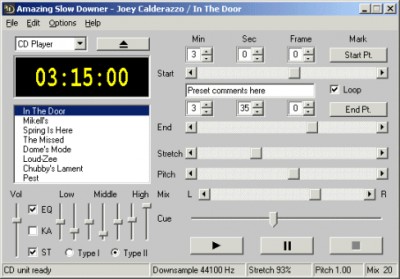Amazing Slow Downer for Windows 3.2.3 screenshot