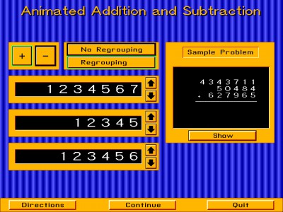 Animated Arithmetic 1.0 screenshot