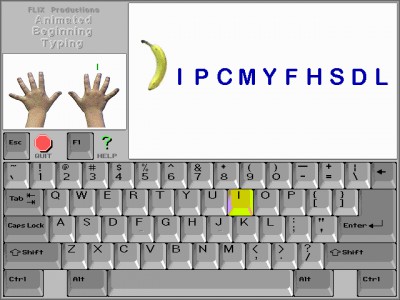 Animated Beginning Typing 1.20 screenshot