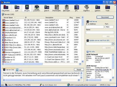 Anubis 5.7.0 screenshot