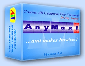 AnyMaxi Word Count Tool with Invoice 5 screenshot
