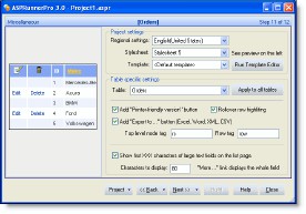 ASPRunner Professional 3.1 screenshot