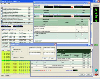 Atelier Web Ports Traffic Analyzer 1.1 screenshot