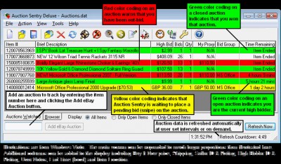 Auction Sentry Deluxe 1.0.6 screenshot