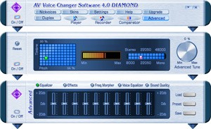 AV Voice Changer Software Diamond Edition 5.0.18 screenshot