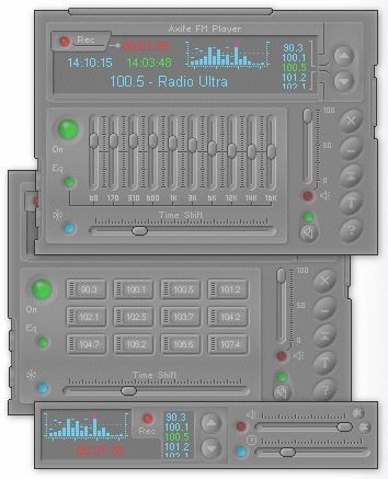 Axife FM Player 2.01 screenshot