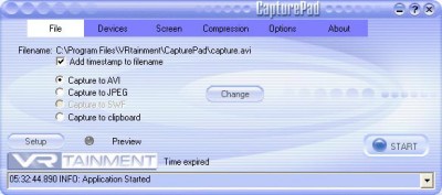 CapturePad 0.1 screenshot