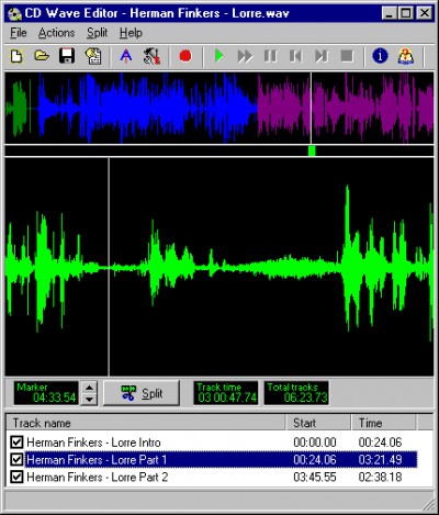 CD Wave Editor 1.98 screenshot