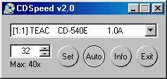 CDSpeed 2.0 screenshot