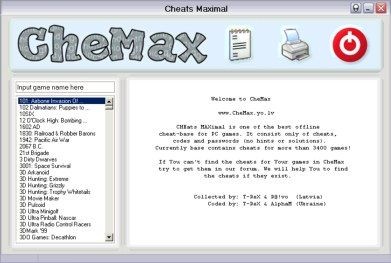CheMax 7.2 screenshot