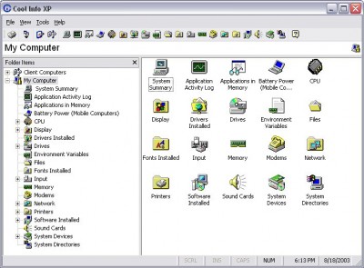 Cool Info XP 4.0 screenshot