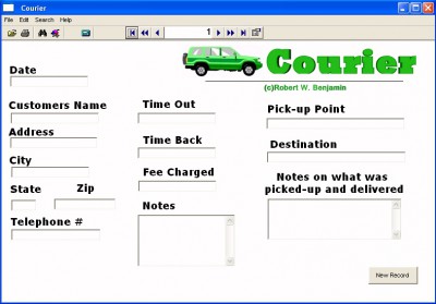 Courier V.90 screenshot