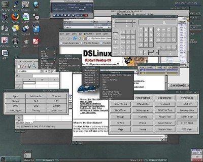Damn SMall Linux 0.4.9 screenshot