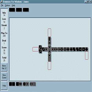 Dominoes For Windows 5.2 screenshot