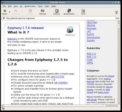 Epiphany v1.3.5 screenshot