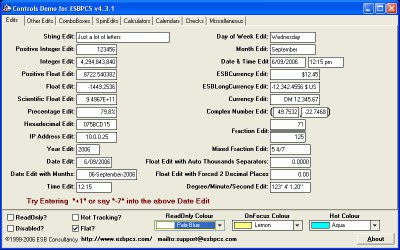 ESBPCS for VCL - Trial 3.0.4 screenshot