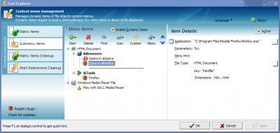 Fast Explorer 2001 screenshot