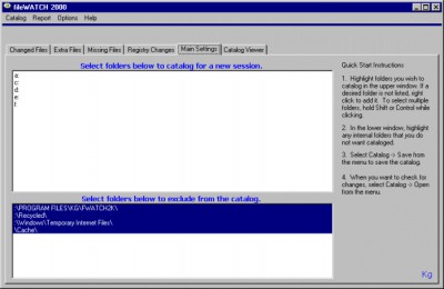 FileWatch 1.00 screenshot