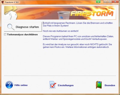 Firestorm 9.0.0.4901 screenshot