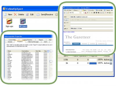 FollowUpXpert Professional 3.6 screenshot