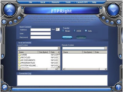 FtpRight 5.0 screenshot