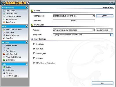 GameJack 5.0.4.2 screenshot