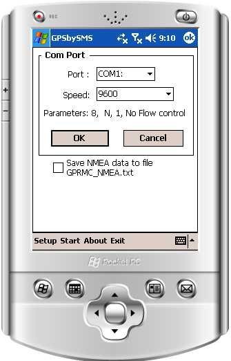 GPSbySMS 1.0 screenshot