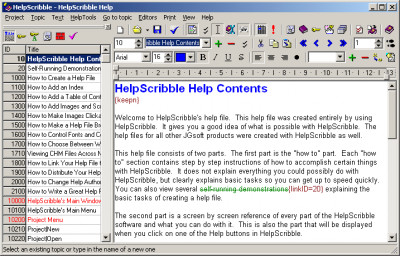 HelpScribble 7.8.3 screenshot
