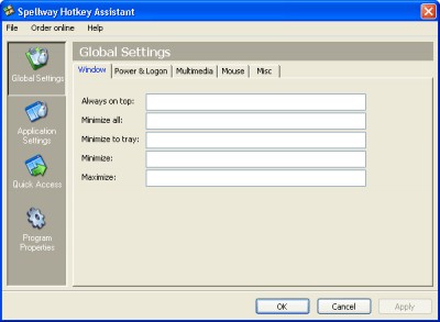 Hotkey Assistant 1.65 screenshot