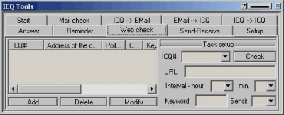 ICQ Tools 2.65 screenshot