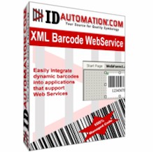 IDAutomation XML Barcode Webservice 9.9 screenshot