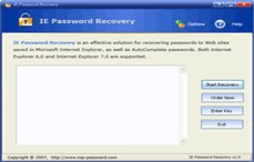 IE Password Recovery Master screenshot