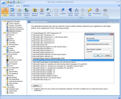 InstallAware Studio Admin for MSI 5.01 screenshot