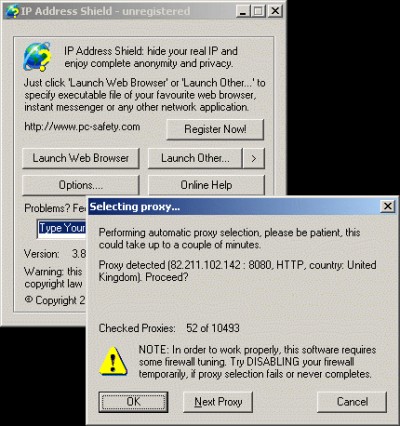 IP Address Shield 4.0 screenshot