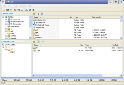 ISOMagic 3.6 screenshot