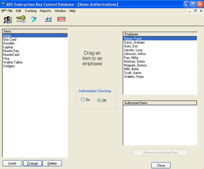 Key Control 2006 screenshot