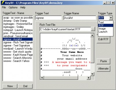 KeyIt! 2.0 screenshot