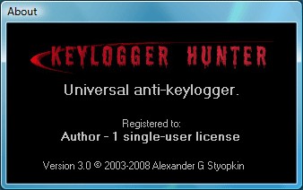 Keylogger Hunter 1.0 screenshot